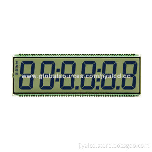 Segment LCD Panel, TN, Positive, Transmissive